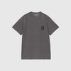 Carhartt WIP Helix Redux Tee - Black Garment Dyed - Front