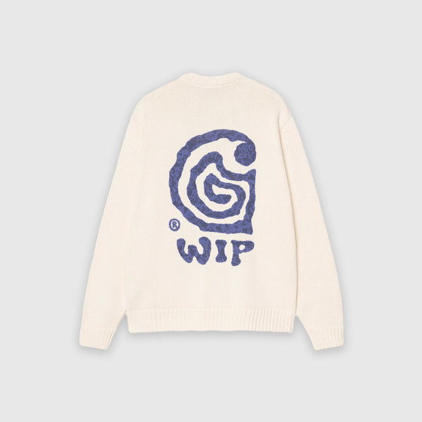 Carhartt WIP Helix Sweater - Natural - Back