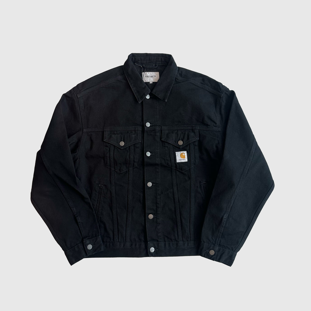 Carhartt WIP Helston Jacket - Black Rinsed– The Forum Swindon