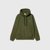 Carhartt WIP Hooded American Script Jacket - Tarragon - Front
