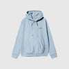 Carhartt WIP Hooded American Script Sweat - Frosted Blue - Front
