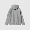 Carhartt WIP Hooded American Script Sweat - Grey Heather - Back