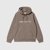 Carhartt WIP Hooded Carhartt Sweat - Branch / Rattan - Front