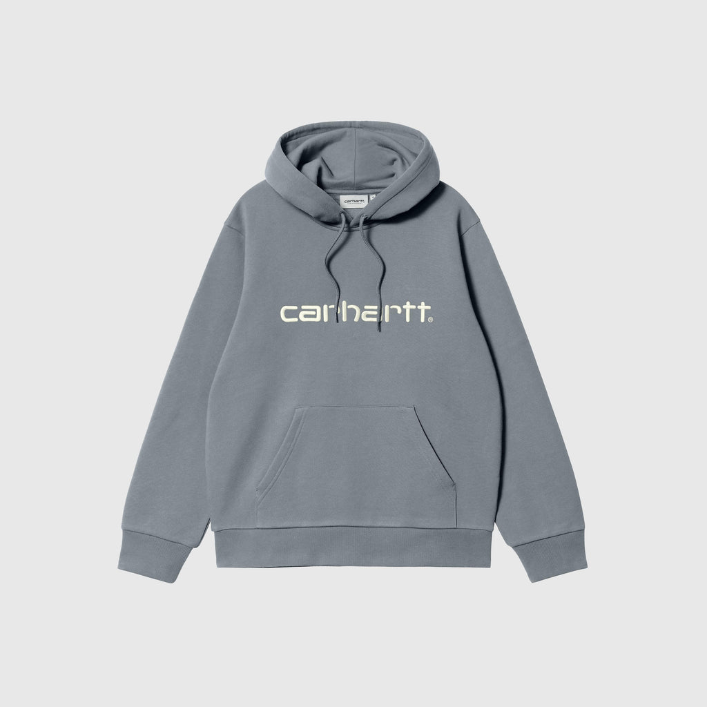 Carhartt WIP Hooded Carhartt Sweat - Dove Grey / Wax - Front