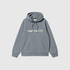 Carhartt WIP Hooded Carhartt Sweat - Dove Grey / Wax - Front