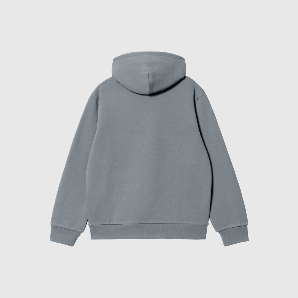 Carhartt WIP Hooded Carhartt Sweat - Dove Grey / Wax - Back