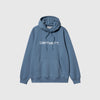 Carhartt WIP Hooded Carhartt Sweat - Sorrent / White - Front