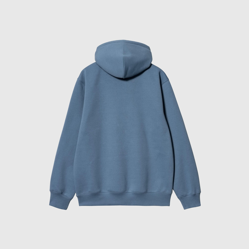 Carhartt WIP Hooded Carhartt Sweat - Sorrent / White - Back