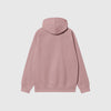 Carhartt WIP Hooded Chase Sweat - Glassy Pink / Gold - Back