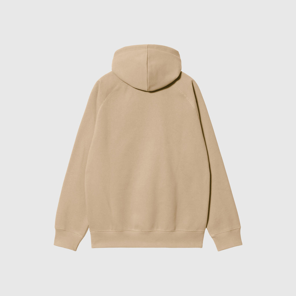Carhartt WIP Hooded Chase Sweat - Sable / Gold - Back
