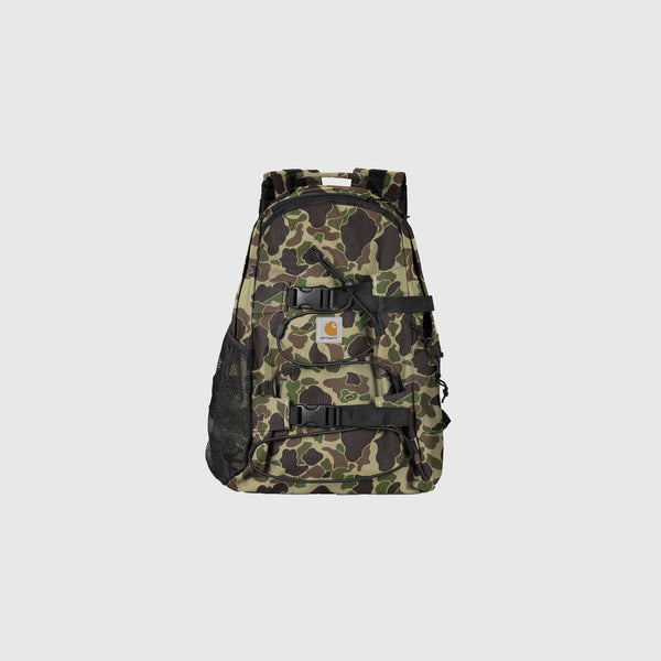 Carhartt WIP Kickflip Backpack - Camo Duck Green - Front