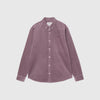 Carhartt WIP L/S Madison Cord Shirt - Phlox / Phlox - Front