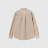 Carhartt WIP L/S Madison Cord Shirt - Wall / Wall - Back