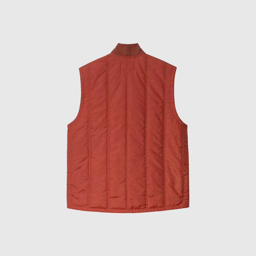 Carhartt WIP Lachlan Vest Liner - Vermillion - Back