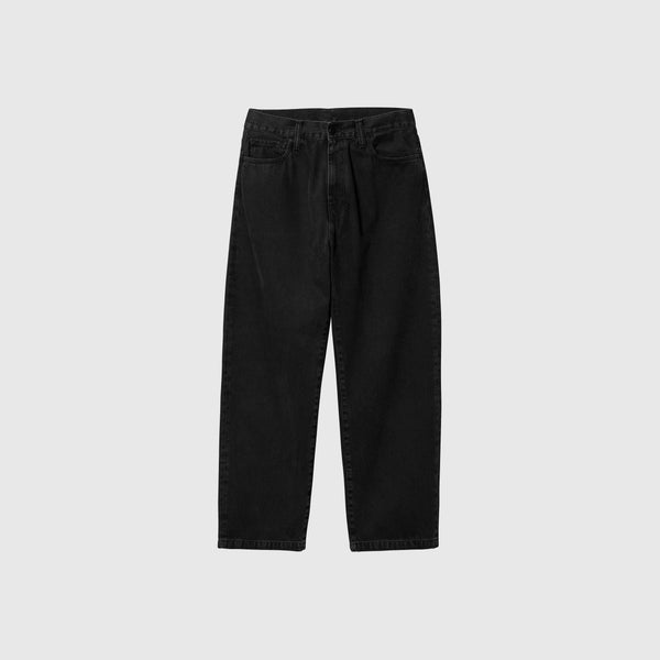 Carhartt WIP Landon Pant - Black Stone Wash - Front