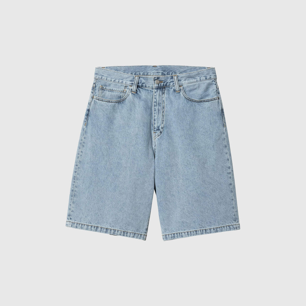 Carhartt WIP Landon Short - Blue Bleached - Front