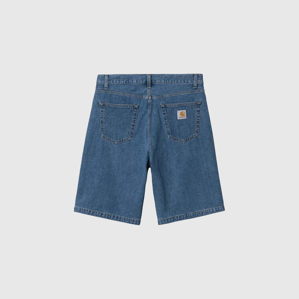 Carhartt WIP Landon Short - Blue Heavy Stone Wash - Back