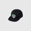 Carhartt WIP Luggage Label Cap - Black - Front