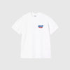 Carhartt WIP Luggage Label T Shirt - White - Front