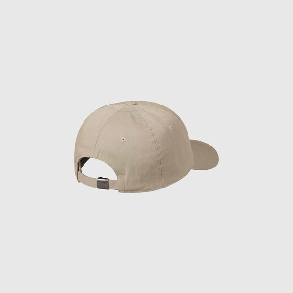Carhartt WIP Madison Logo Cap - Fleur De Sel / Wax - Back