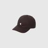 Carhartt WIP Madison Logo Cap - Palisander / Wax - Front