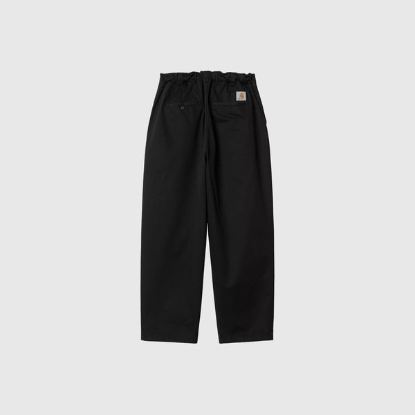 Carhartt WIP Marv Pant - Black Stone Washed - Back