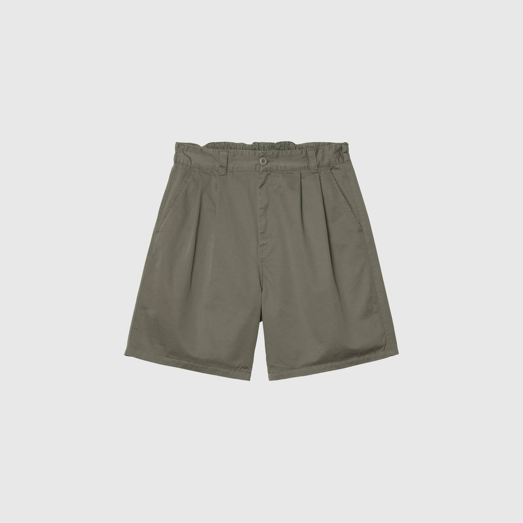 Carhartt WIP Marv Short - Leaf Stone Washed - Front