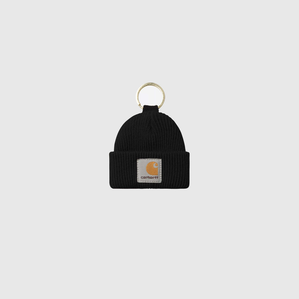 Carhartt WIP Mini Watch Hat Keychain - Black - Front