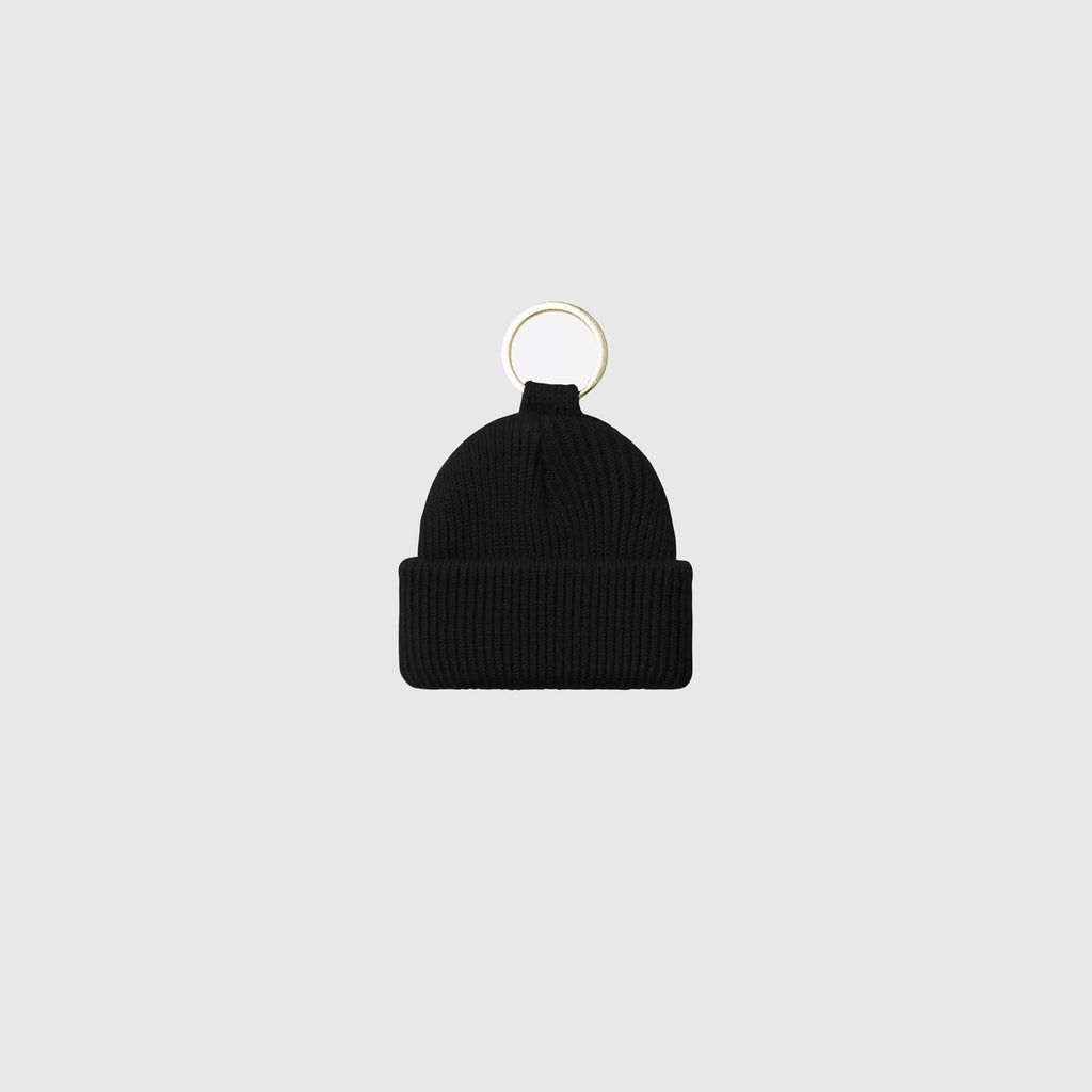 Carhartt WIP Mini Watch Hat Keychain - Black - Back