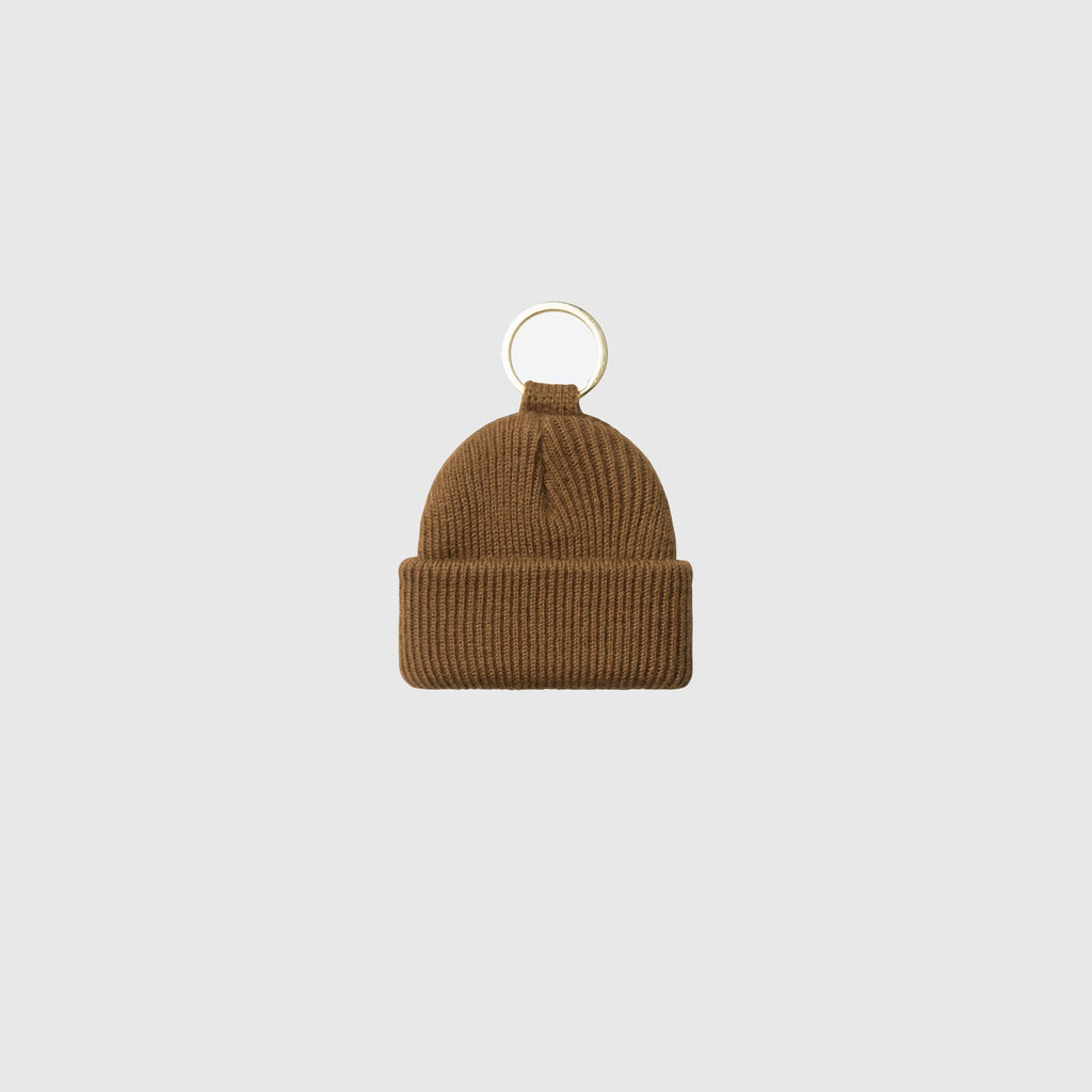 Carhartt WIP Mini Watch Hat Keychain - Hamilton Brown - Back