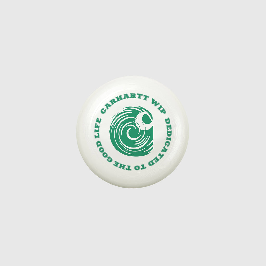 Carhartt WIP Mist Frisbee - Glow In The Dark / Chervil - Front