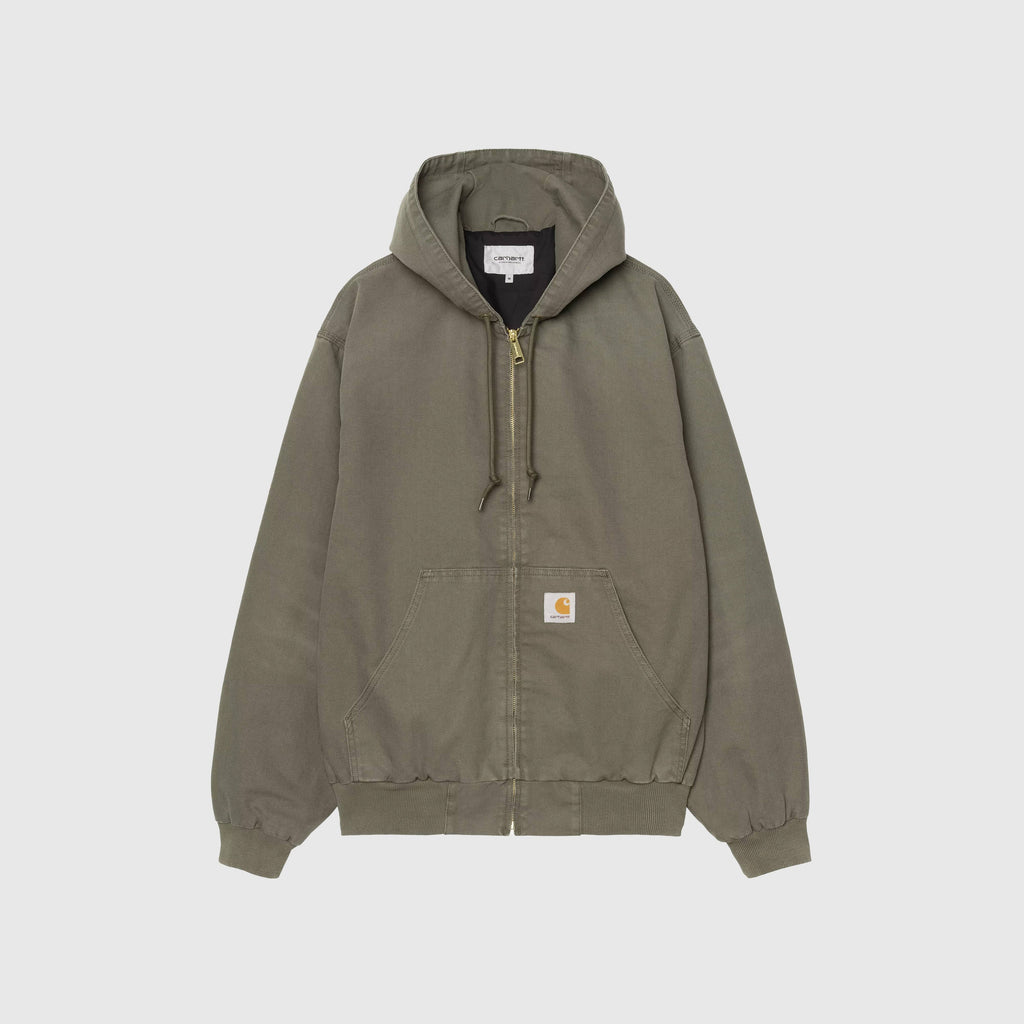 Carhartt WIP OG Active Jacket - Leaf Stone Canvas - Front
