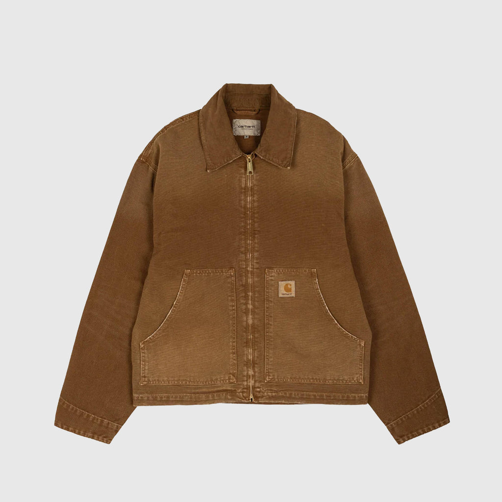 Carhartt WIP OG Arcan Jacket - Hamilton Brown / Hamilton Destroy Wash - Front