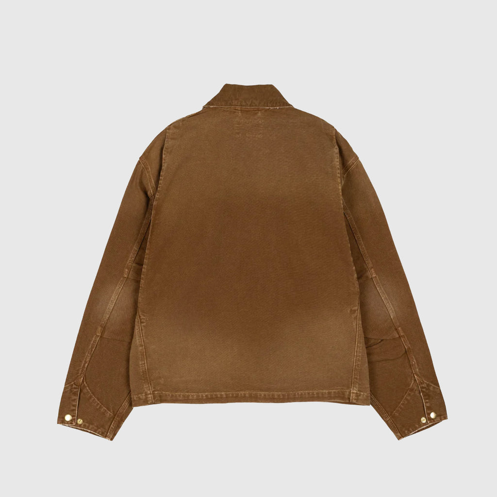 Carhartt WIP OG Arcan Jacket - Hamilton Brown / Hamilton Destroy Wash - Back