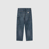 Carhartt WIP OG Double Knee Pant - Blue Grind Wash - Back