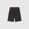 Carhartt WIP OG Double Knee Short - Black Stone Washed - Front