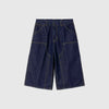Carhartt WIP OG Double Knee Short Long - Blue Rinsed - Front