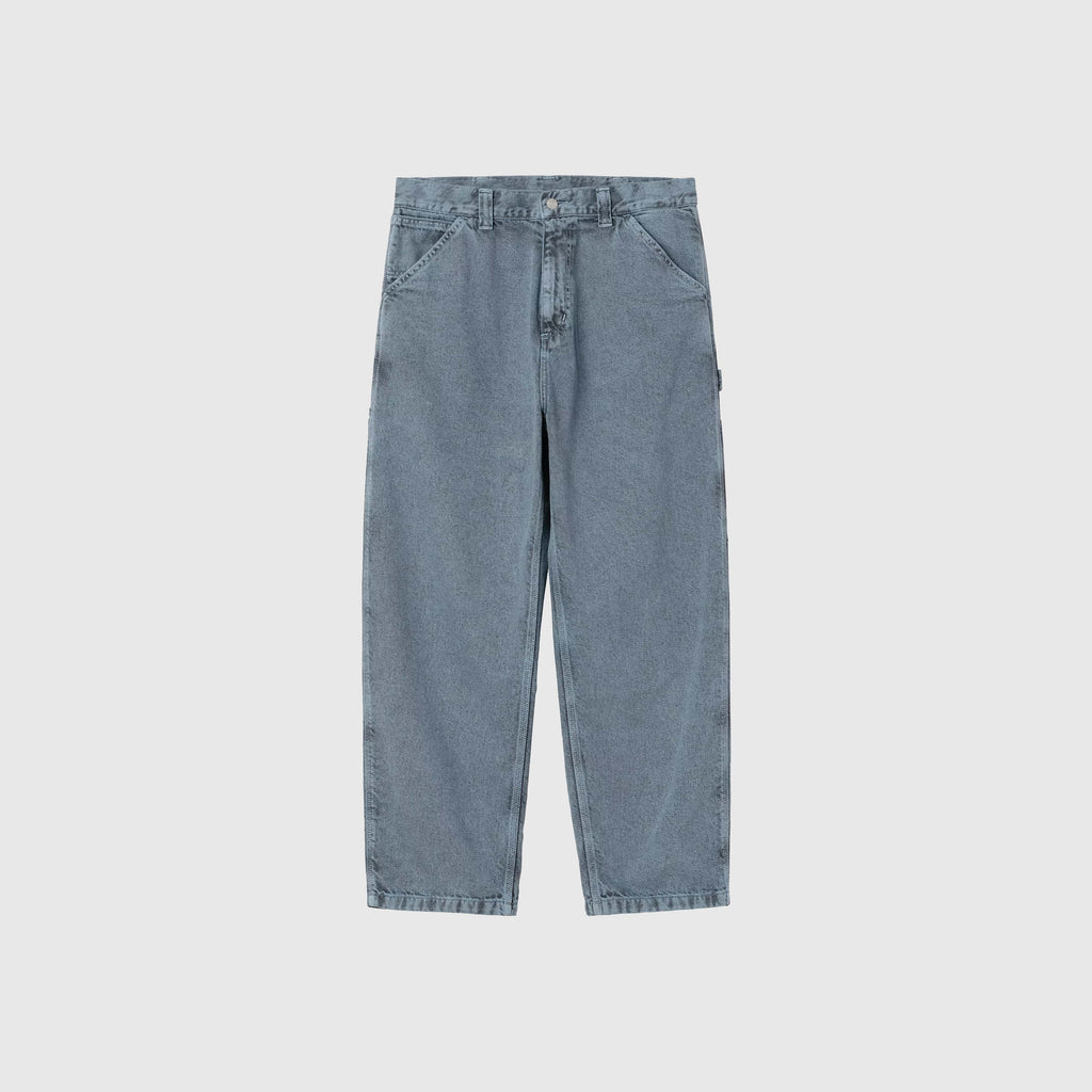 Carhartt WIP OG Single Knee Pant - Black / Blue Fog Garment Dyed - Front