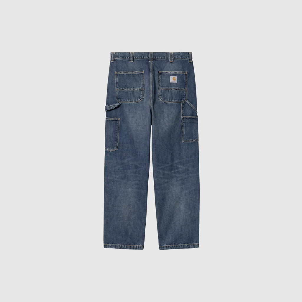 Carhartt WIP OG Single Knee Pant - Blue Dark Used Wash - Back
