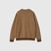 Carhartt WIP Onyx Sweat - Brown / Black - Back