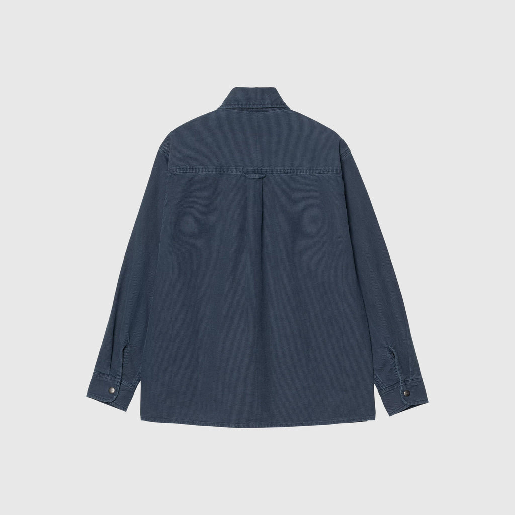 Carhartt WIP Parrish Shirt Jacket - Blue Stone Washed - Back