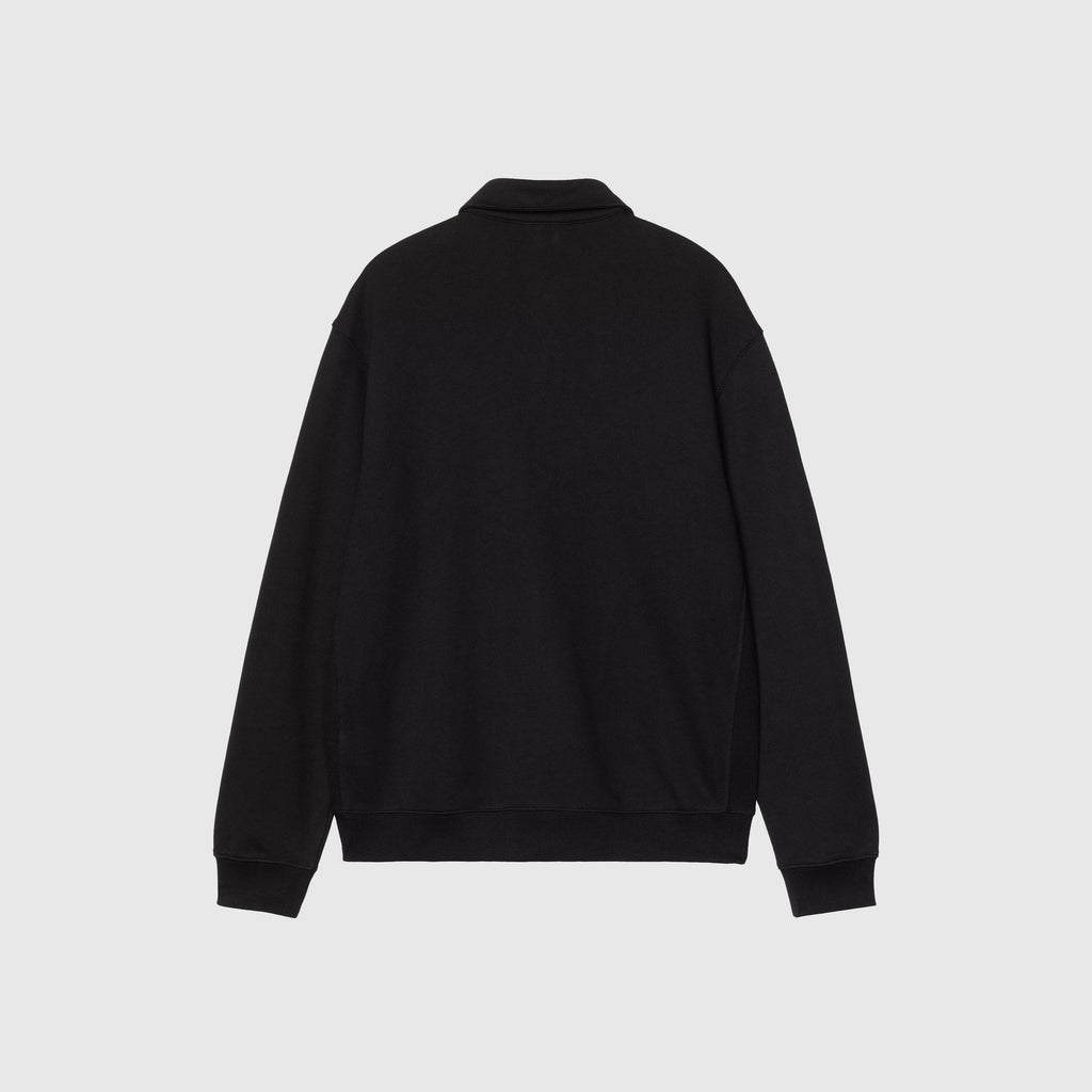 Carhartt WIP Polo Sweat - Black - Back