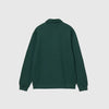 Carhartt WIP Polo Sweat - Dark Fir - Back