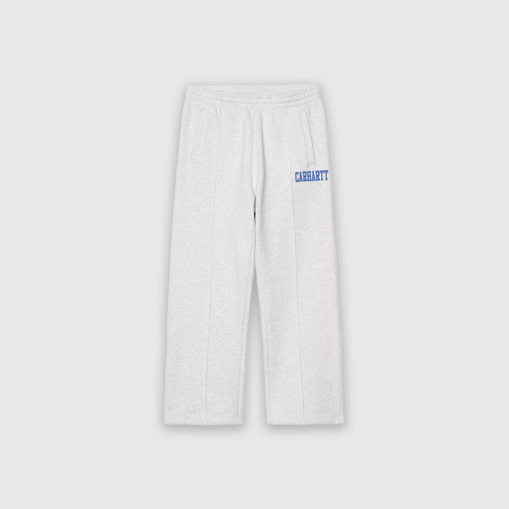 Carhartt WIP Pond Corps Sweat Pant - Ash Heather - Front