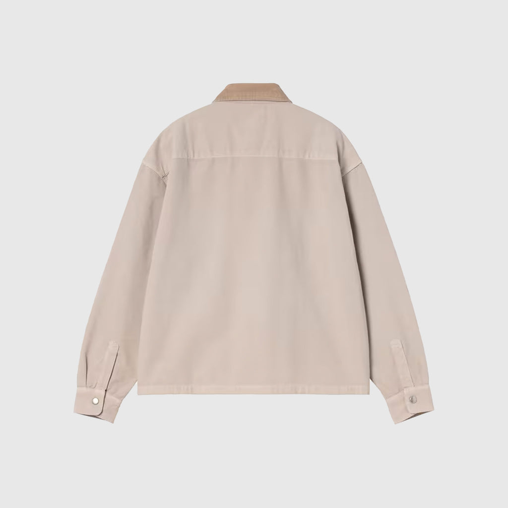 Carhartt WIP Prescott Shirt - String / Leather - Back
