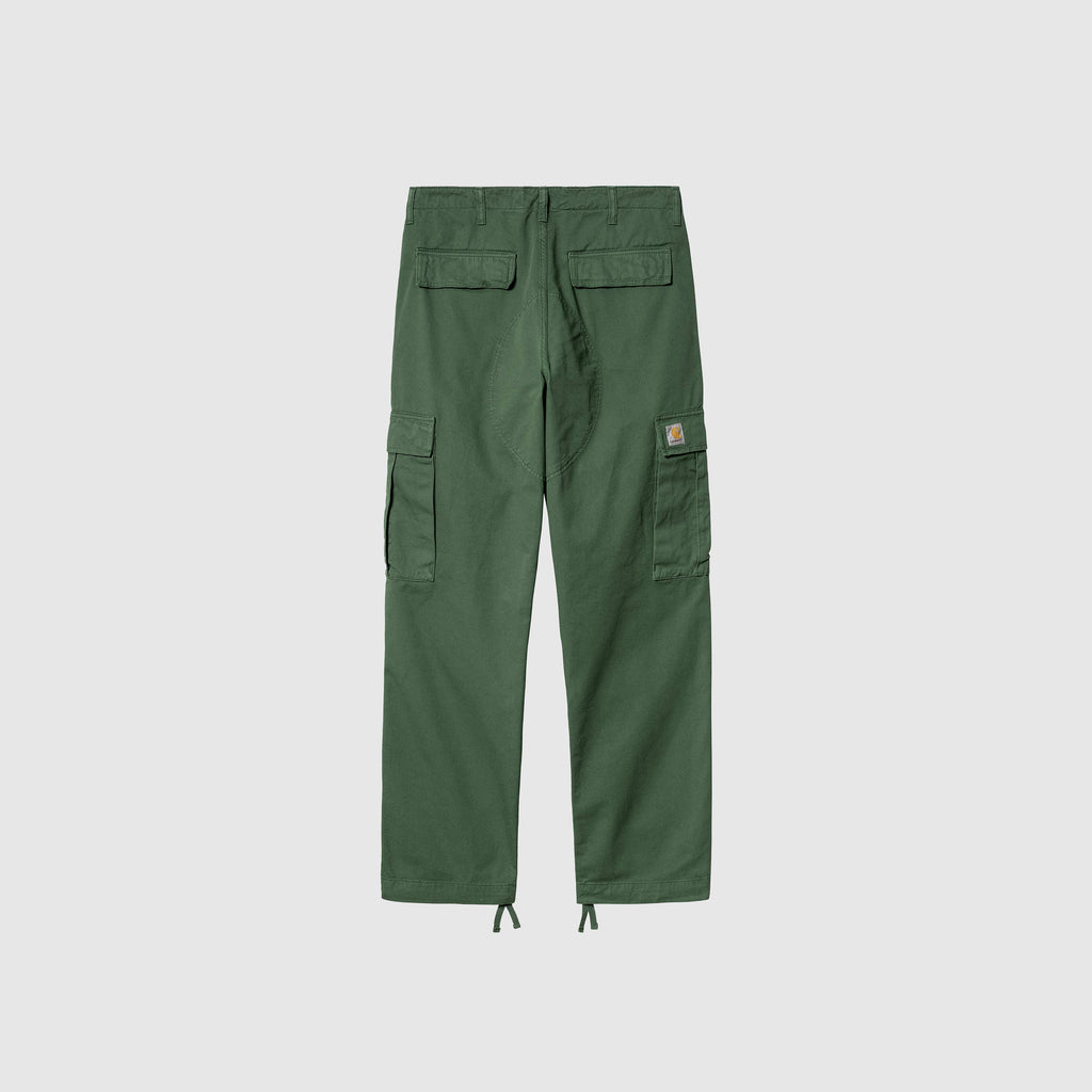 Carhartt WIP Regular Cargo Pant - Duck Green Garment Dyed - Back