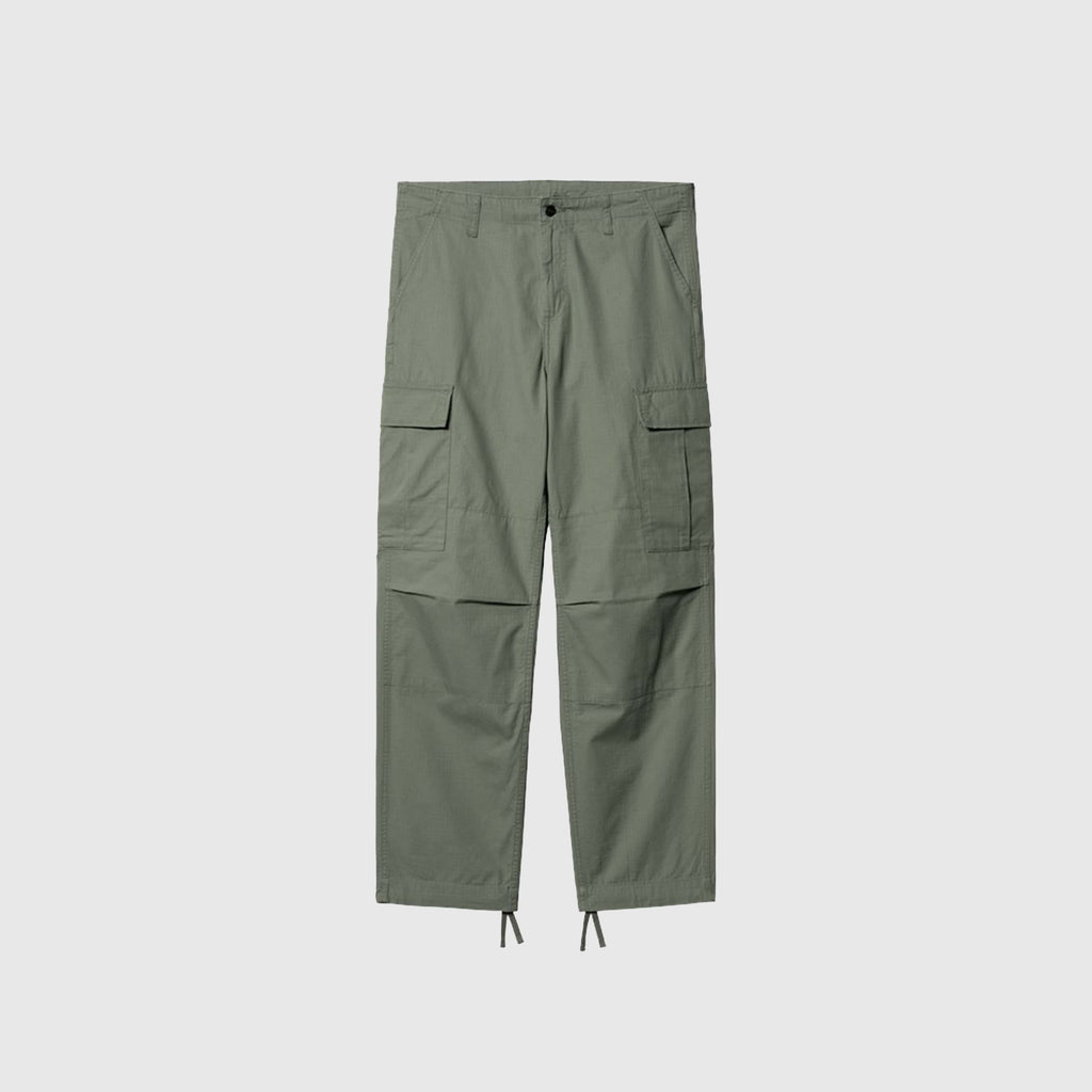 Carhartt WIP Regular Cargo Pant - Park Rinsed - Front