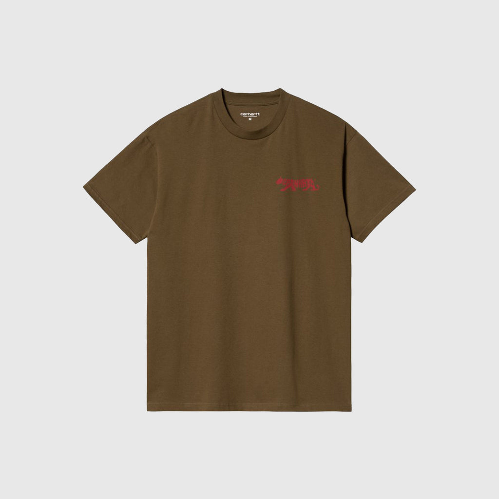 Carhartt WIP Rocky Tee - Lumber - Front