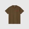 Carhartt WIP Rocky Tee - Lumber - Front