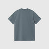 Carhartt WIP SS Chase Tee - Cosy Blue / Gold - Back